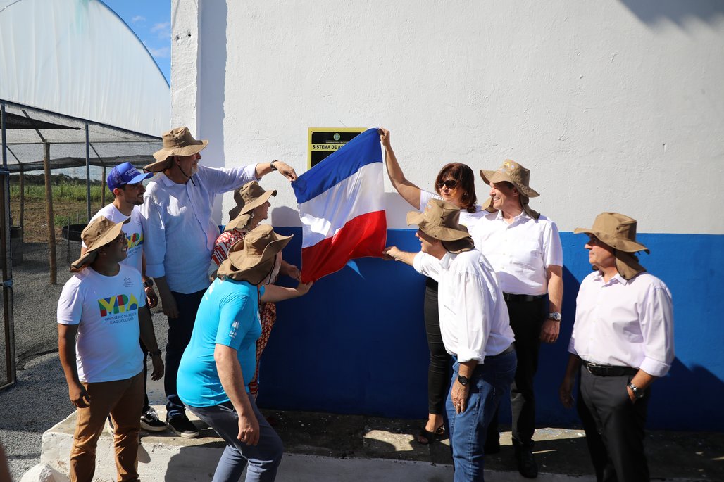 Visita do Ministro André de Paula (Pesca e Aquicultura) ao CECA