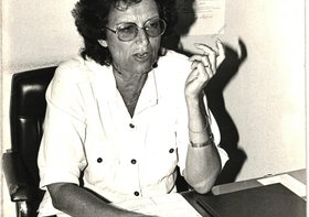 DRA. VALÉRIA MORA DE MELO - CHEFE DO DEPARTAMENTO DE CITOLOGIA DA ECMAL