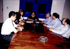 CONVÊNIO COLÉGIO MARISTA E REITORA ANA DAYSE