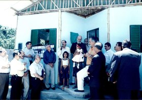 INAUGURAÇÃO PRIMEIRA CASA DE BAMBU