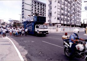 DESFILE CONTRA O CÂNCER E A AIDS - HOSP. ARTHUR RAMOS