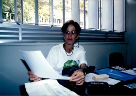 PROFESSORA MARIA CECÍLIA - DEP. BOTÂNICA - IDEALIZADORA BOSQUE DA UFAL