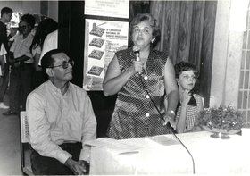 EVENTO NA EDUFAL COM A REITORA ANA DAYSE E A PROFESSORA LEDA