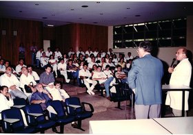 PALESTRA DO MÉDICO AMERICANO NO HU