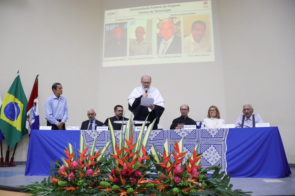 Solenidade Honoris Causa e Professor Emérito Ctec e IM 2025