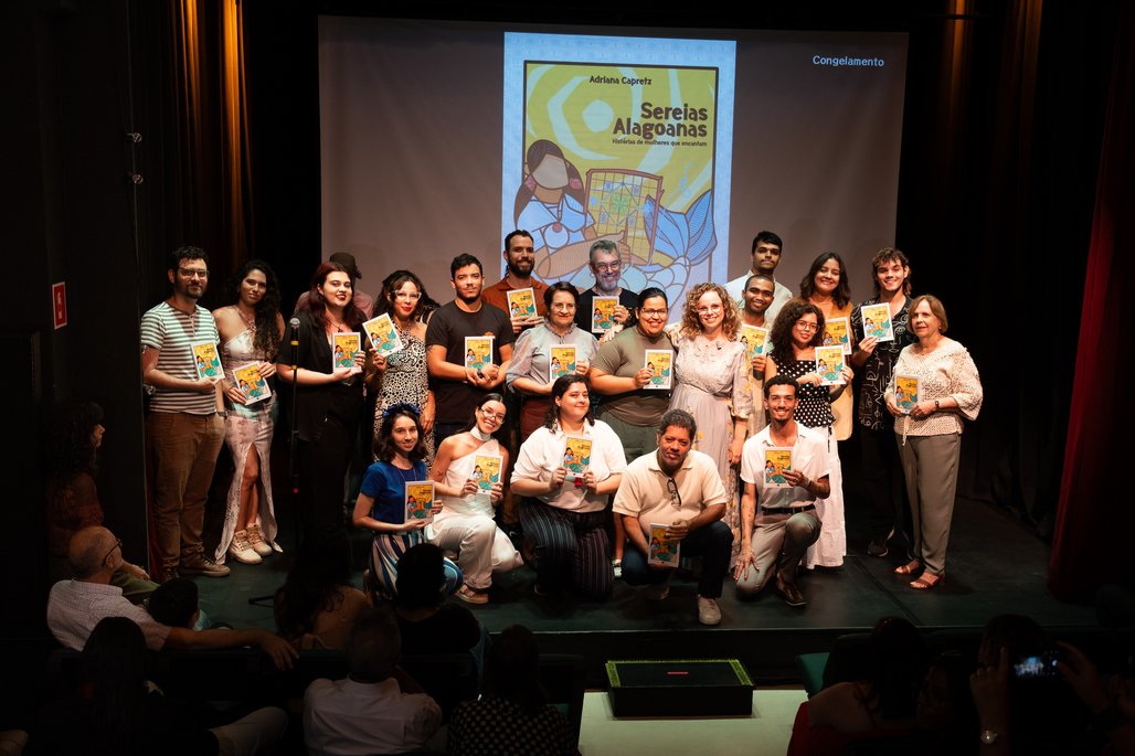 Lançamento do livro Sereias Alagoanas