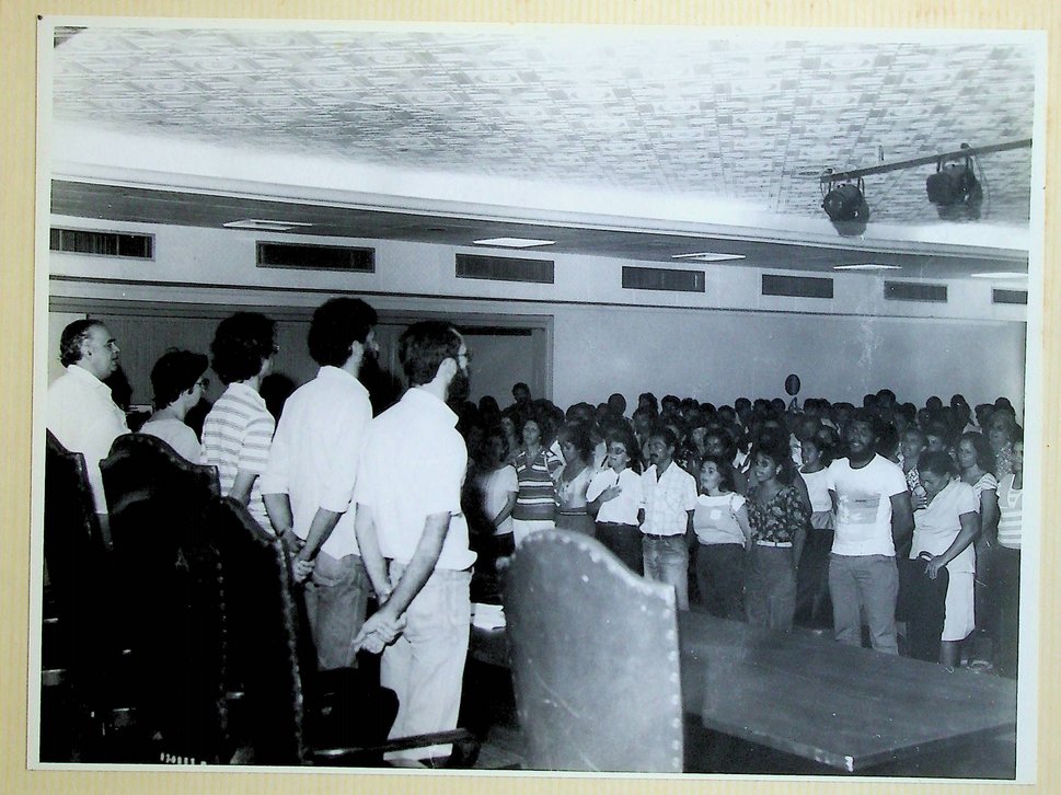 7AF49.7 \u002D 710.1 \u002D ÁLBUM VERDE LISO 1 \u002D EVENTOS \u002D REITOR FERNANDO GAMA