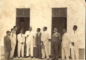 VISITA INSPEÇÃO FEDERAL PARA AUTORIZAR O FUNCIONAMENTO DA ANTIGA FAC. DE ODONTOLOGIA