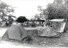 ACAMPAMENTO DE ESCOTEIROS DE VÁRIOS ESTADOS NO CAMPUS UNIVERSITÁRIO (2)