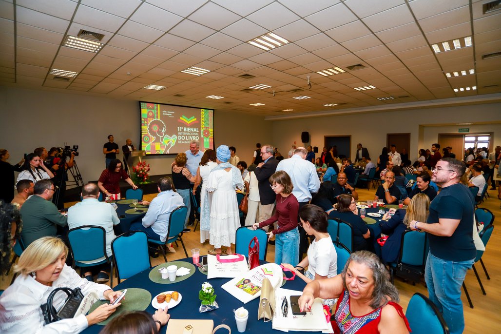 Café de Lançamento \u002D 11ª Bienal Internacional do Livro de Alagoas