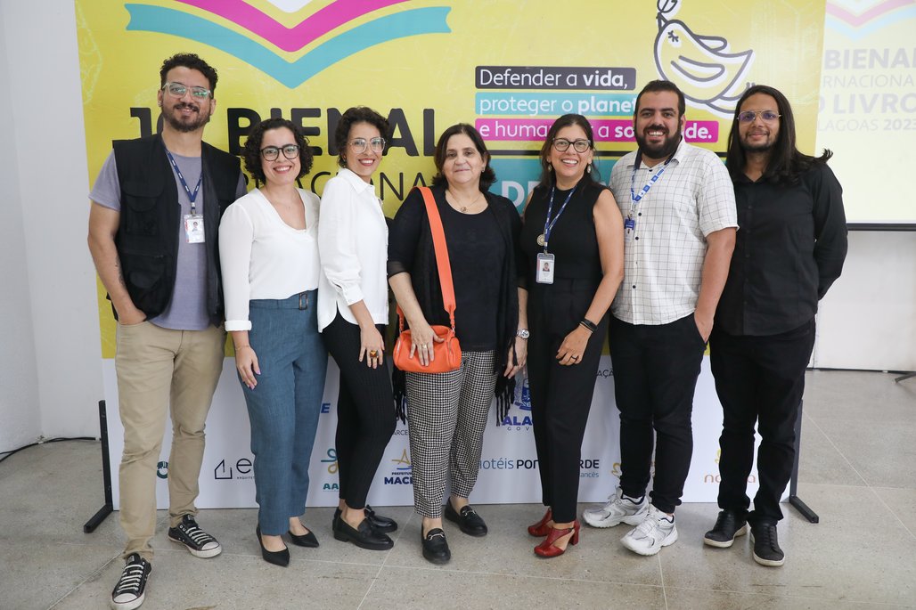 Café de lançamendo da 10ª Bienal Internacional do Livro de Alagoas