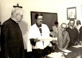 TÍTULO DOUTOR HONORIS CAUSA PROFESSOR MARINI BETTOLO