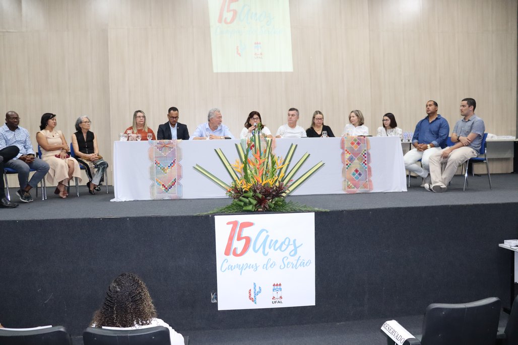 Celebração dos 15 anos do Campus do Sertão