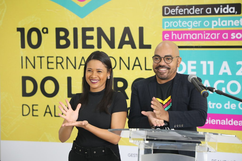 Café de lançamendo da 10ª Bienal Internacional do Livro de Alagoas