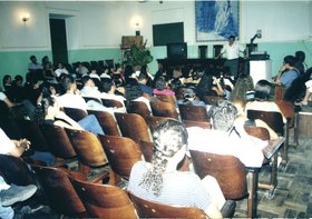 SEMANA DE BIOLOGIA - PALESTRA DA PROFESSORA ENEIDE