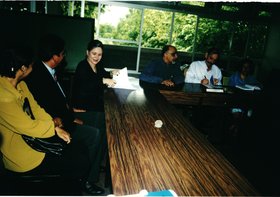 VISITA PRESIDENTE DO TRIBUNAL DE JUSTIÇA