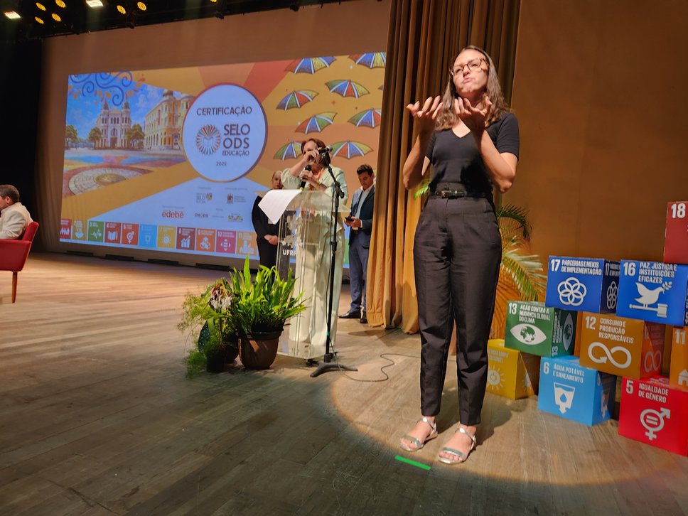 Ufal recebe selo ODS