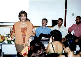 VISITA REITORA ANA DAYSE AOS CENTROS
