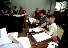 REUNIÃO COM ANA DAYSE E EURICO LÔBO SEM IDENTIFICAÇÃO