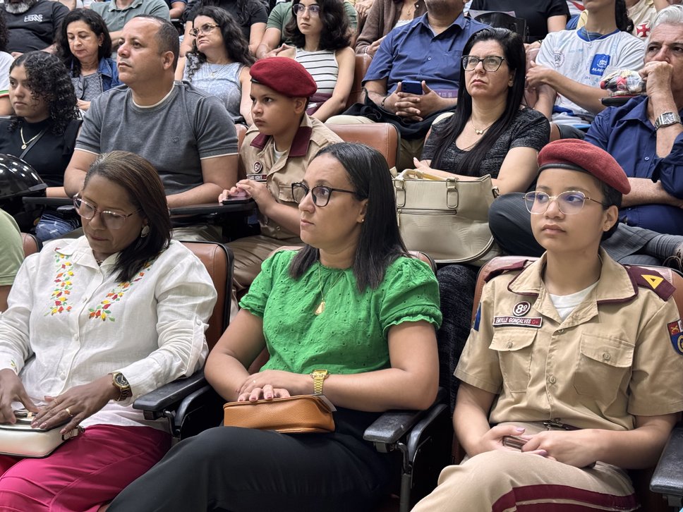 Solenidade de entrega de medalhas OBMEP