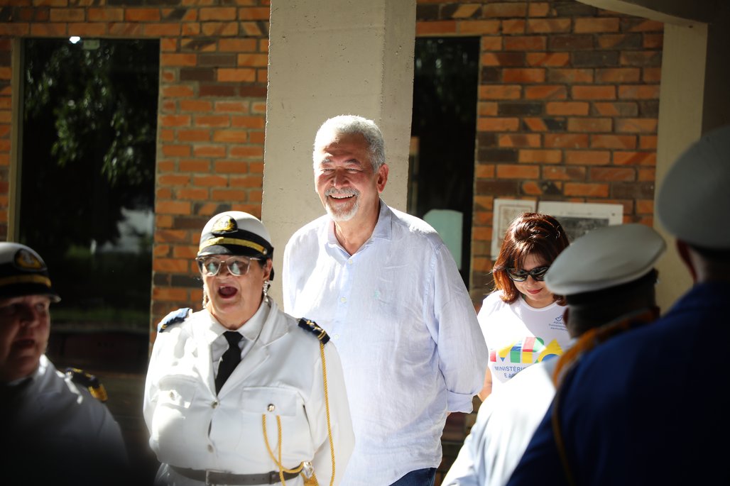 Visita do Ministro André de Paula (Pesca e Aquicultura) ao CECA