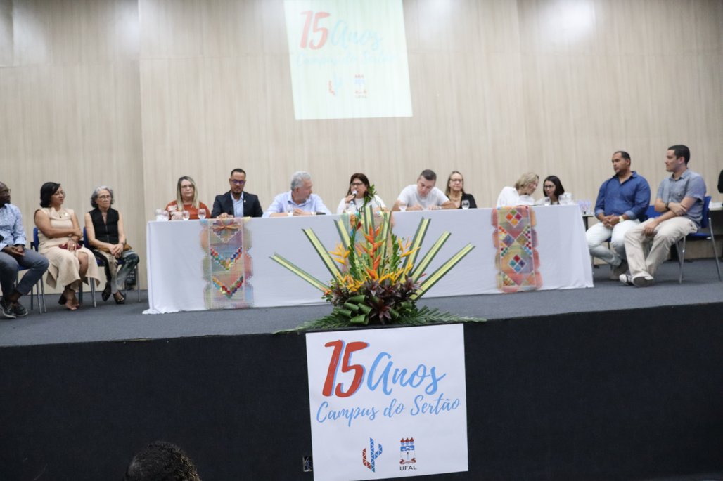 Celebração dos 15 anos do Campus do Sertão