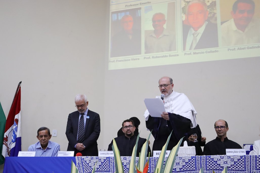 Solenidade Honoris Causa e Professor Emérito Ctec e IM 2025