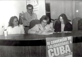 IV CONVENÇÃO SOLIDARIEDADE A CUBA