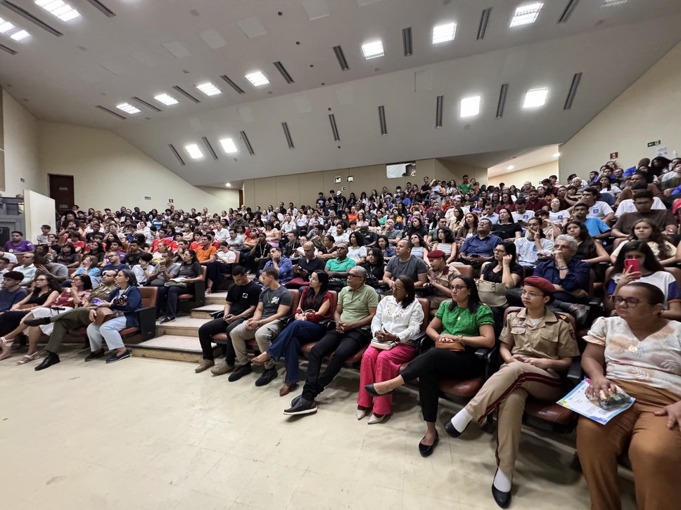 Solenidade de entrega de medalhas OBMEP