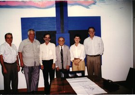 1AF45.1 - 520.10 - ÁLBUM COLORIDO PEQUENO 02 - SOLENIDADE COM REITORES DA UFAL