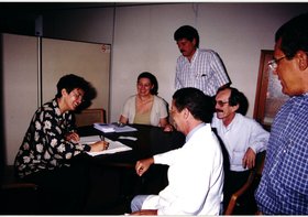 ASSINATURA DA LISTA TRÍPICA PARA REITOR
