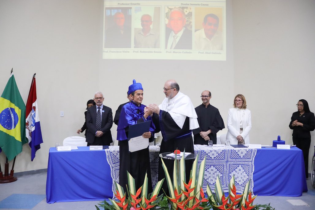 Solenidade Honoris Causa e Professor Emérito Ctec e IM 2025