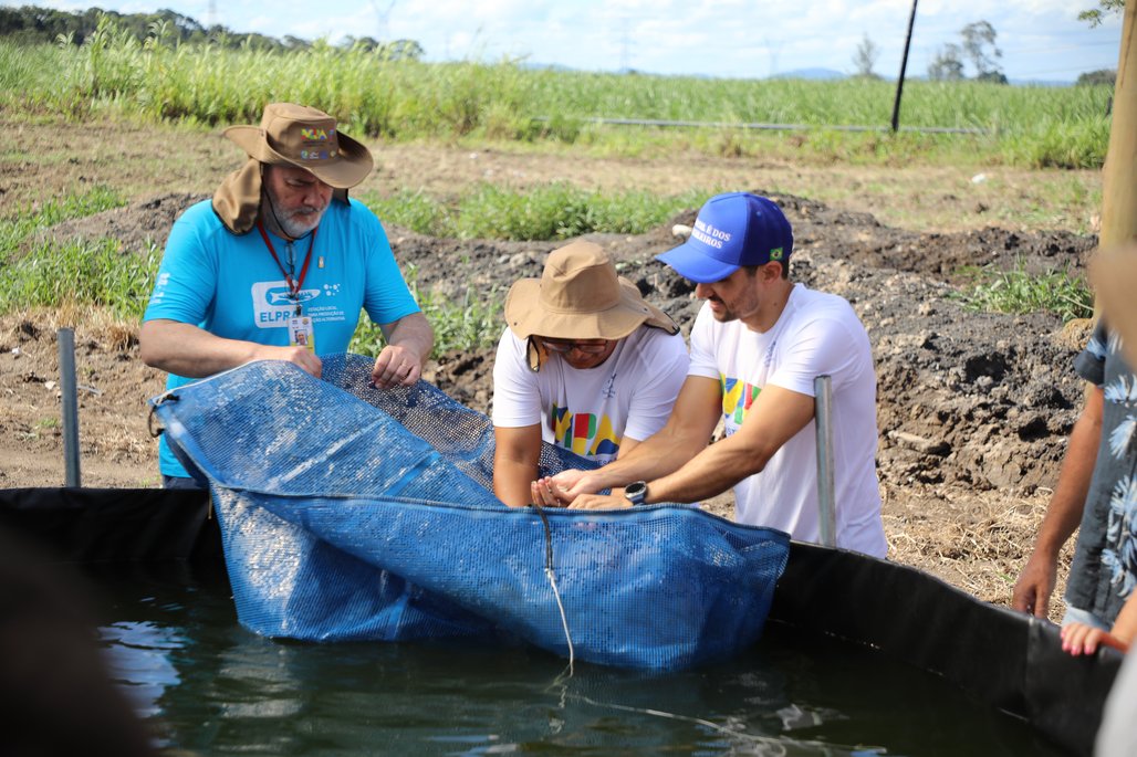 Visita do Ministro André de Paula (Pesca e Aquicultura) ao CECA