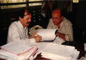 REUNIÃO DO SECRETÁRIO MUNICIPAL DE MACEIÓ ANIVALDO MIRANDA E REITOR ROGÉRIO PINHEIRO