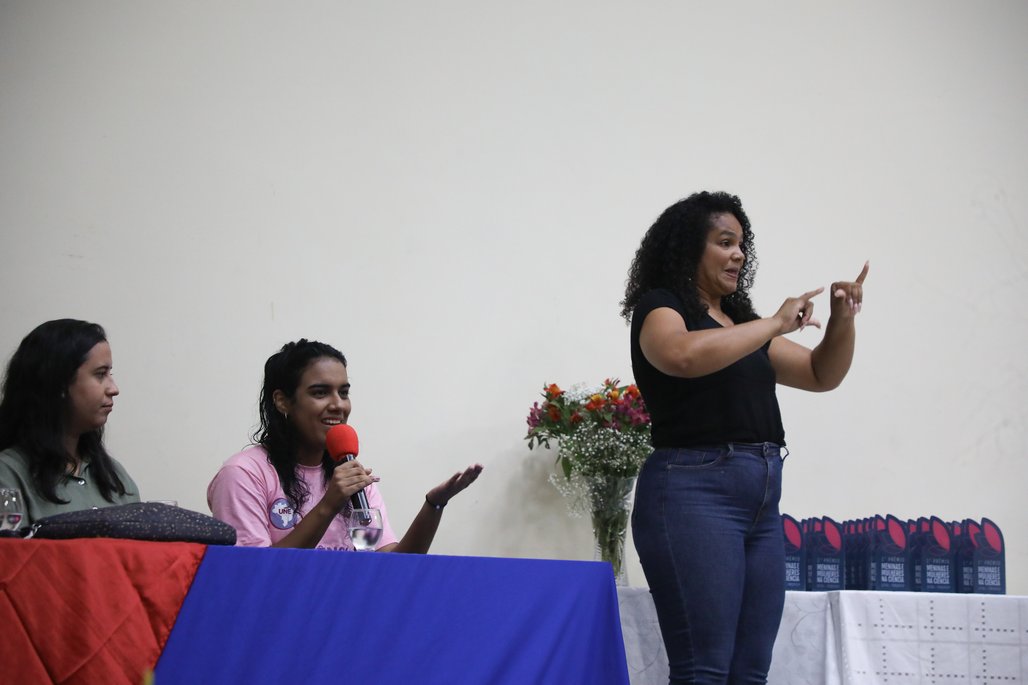 Premiação Meninas e Mulheres na Ciência