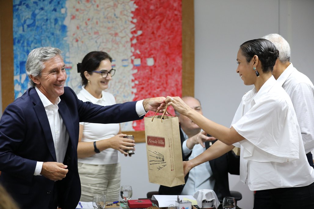 Visita da Comitiva de Portugal