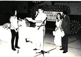 AULA INAUGURAL UNIFICADA. LOCAL GINÁSIO DE ESPORTES