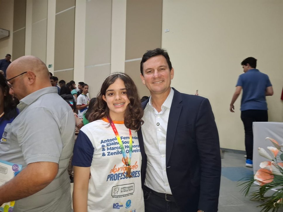 Solenidade de entrega de medalhas OBMEP