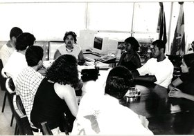 REUNIÃO ESTUDANTES SOBRE A ESCOLA AGRÍCOLA