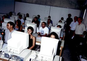CTEC - AVALIAÇÃO DO MEC NO PROVÃO E SALA DOS COMPUTADORES COM OS ALUNOS