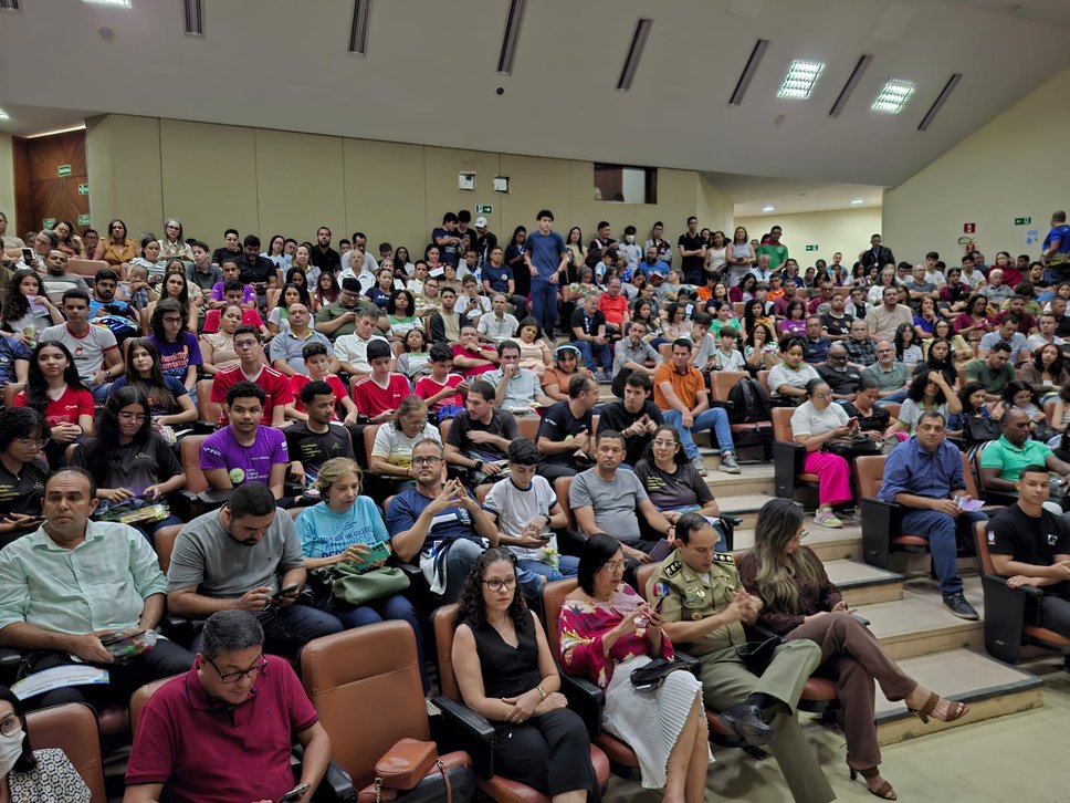 Solenidade de entrega de medalhas OBMEP