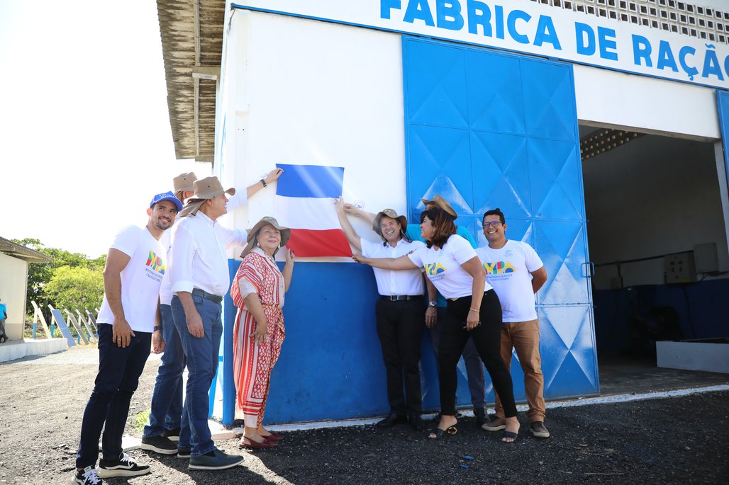 Visita do Ministro André de Paula (Pesca e Aquicultura) ao CECA