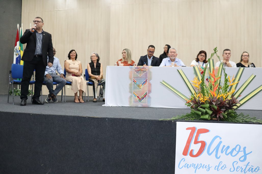 Celebração dos 15 anos do Campus do Sertão