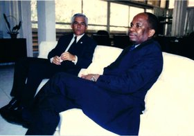VISITA DO EMBAIXADOR DE ANGOLA