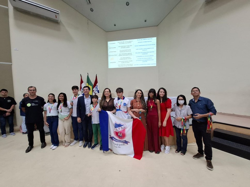 Solenidade de entrega de medalhas OBMEP