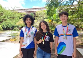 Solenidade de entrega de medalhas OBMEP