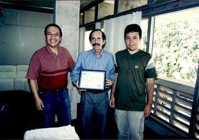 ENTREGA DE CERTIFICADO DE PARTICIPAÇÃO NPD UFAL