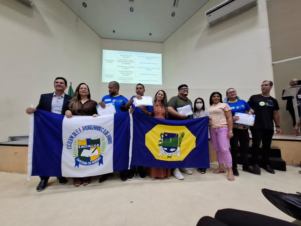 Solenidade de entrega de medalhas OBMEP