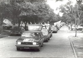 ELEIÇÃO REITORIA CARREATA DA VITÓRIA DO REITOR FERNANDO GAMA
