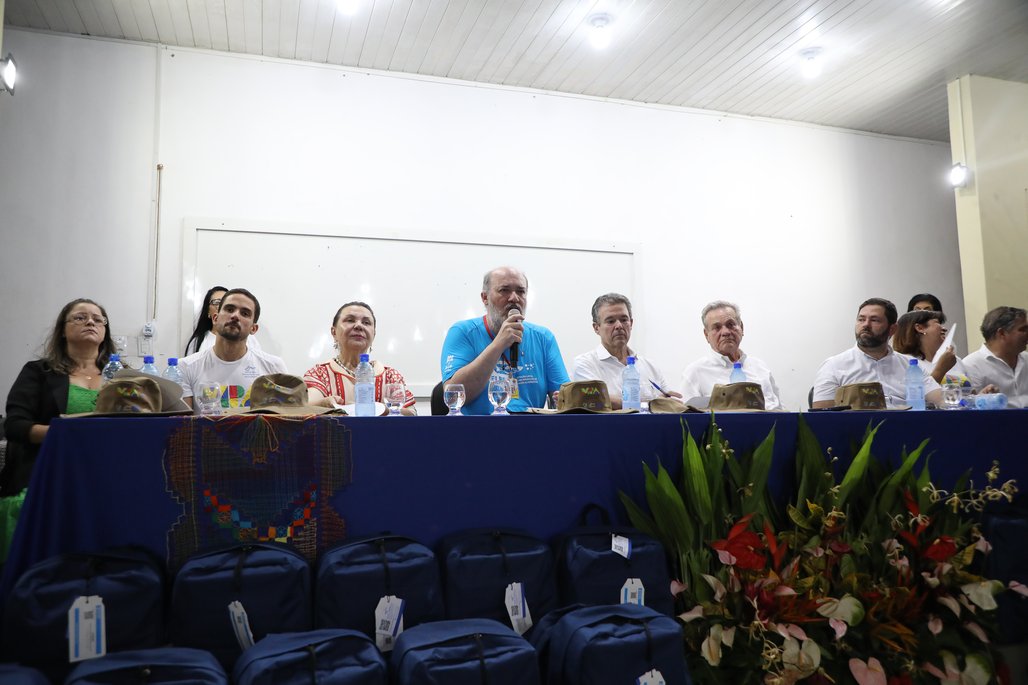 Visita do Ministro André de Paula (Pesca e Aquicultura) ao CECA